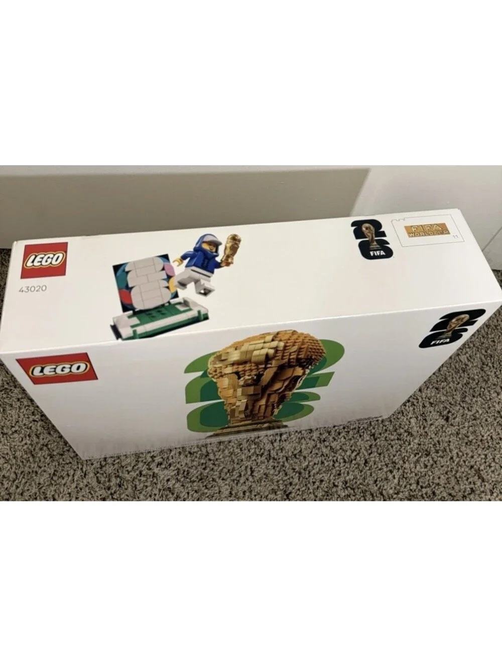 LEGO Editions FIFA World Cup Official Trophy Building Set 43020